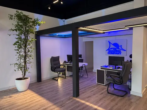 Inside the Abu Dhabi office, operating as The Shading Company